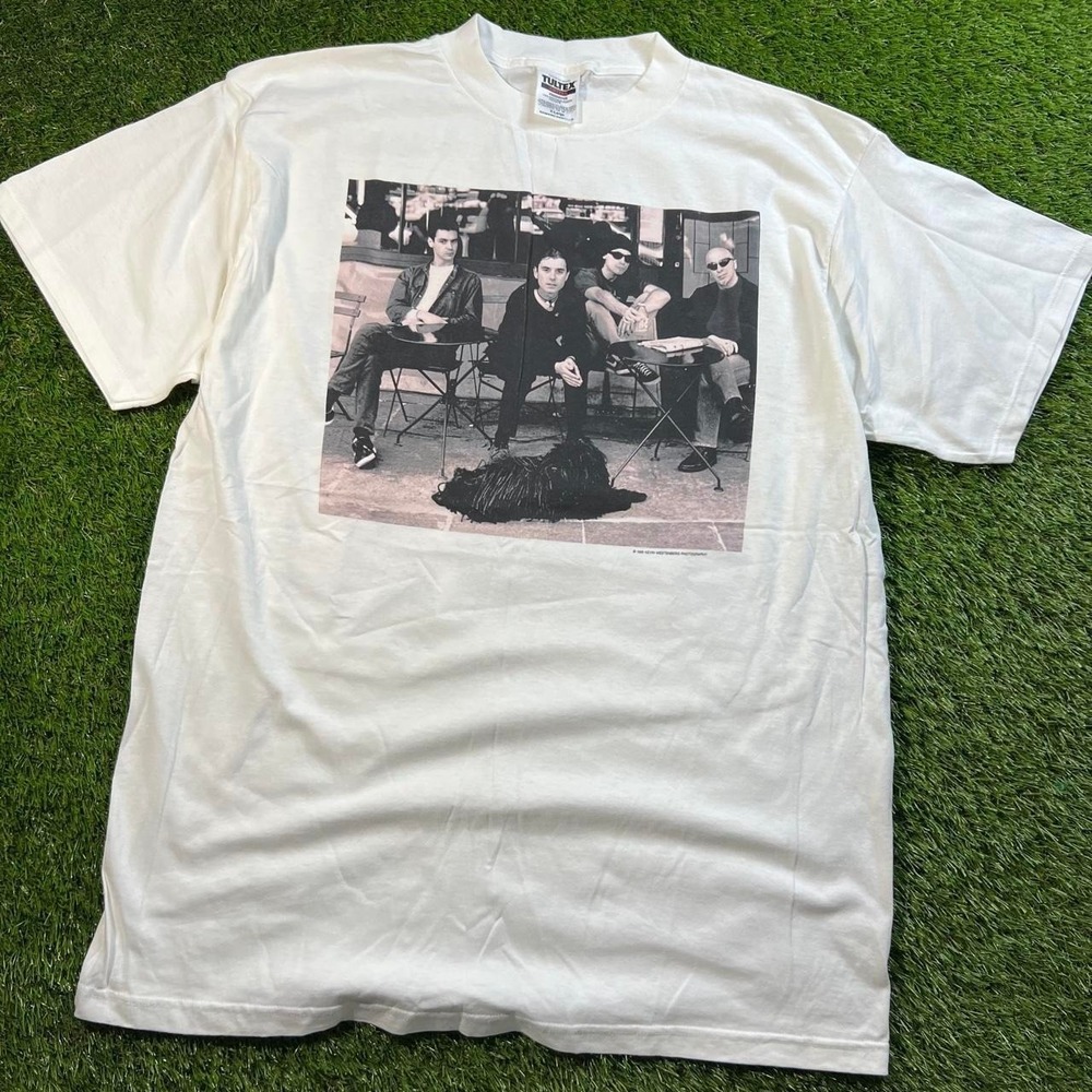 Vintage Bush Kevin Westenberg Photo Tee XL  90s Grunge Double Sided Giant Tultex